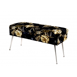 Kufer Pikowany Butelkowa Żółcień Cytrynowa Guzik Tapicerowany/Kryształ Q-1 Rozmiary od 50 cm do 200 cm